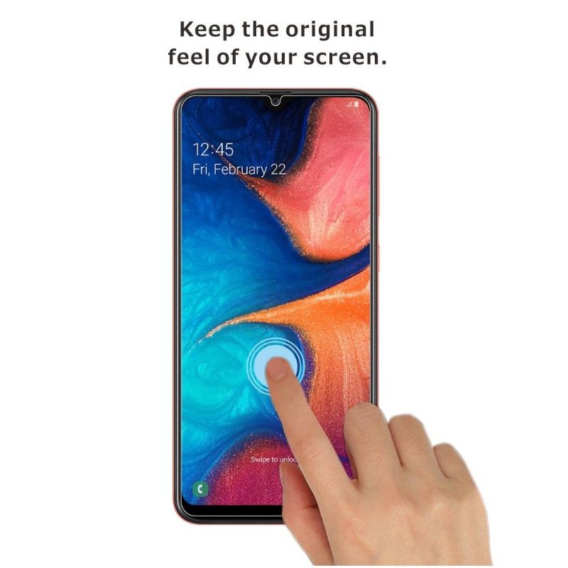 Samsung Galaxy A20E - Hærdet Glasfilm 2 Pakke