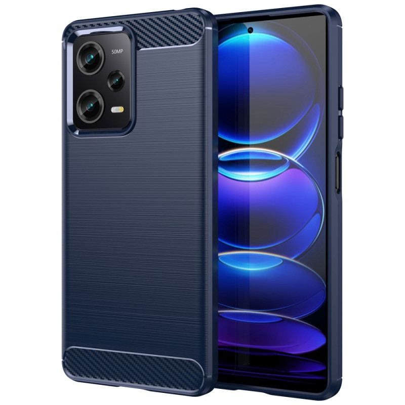 Cover Poco X5 Pro 5G Børstet Kulfiber