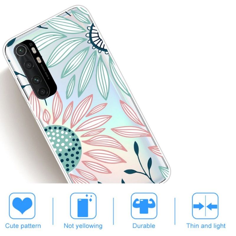 Cover Xiaomi Mi Note 10 Lite Daisy Blomster