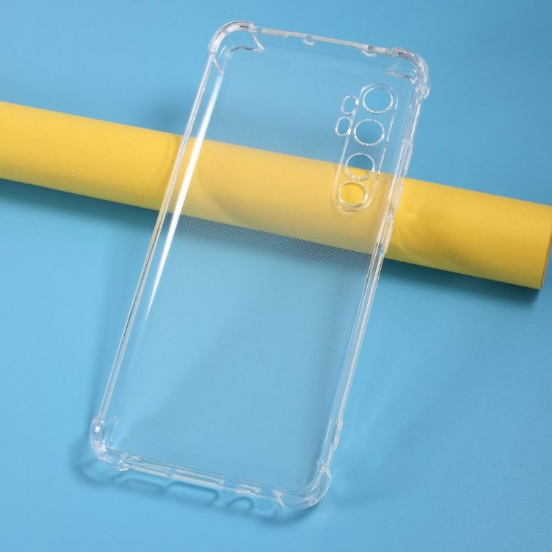 Cover Xiaomi Mi Note 10 Lite Gennemsigtige Forstærkede Hjørner