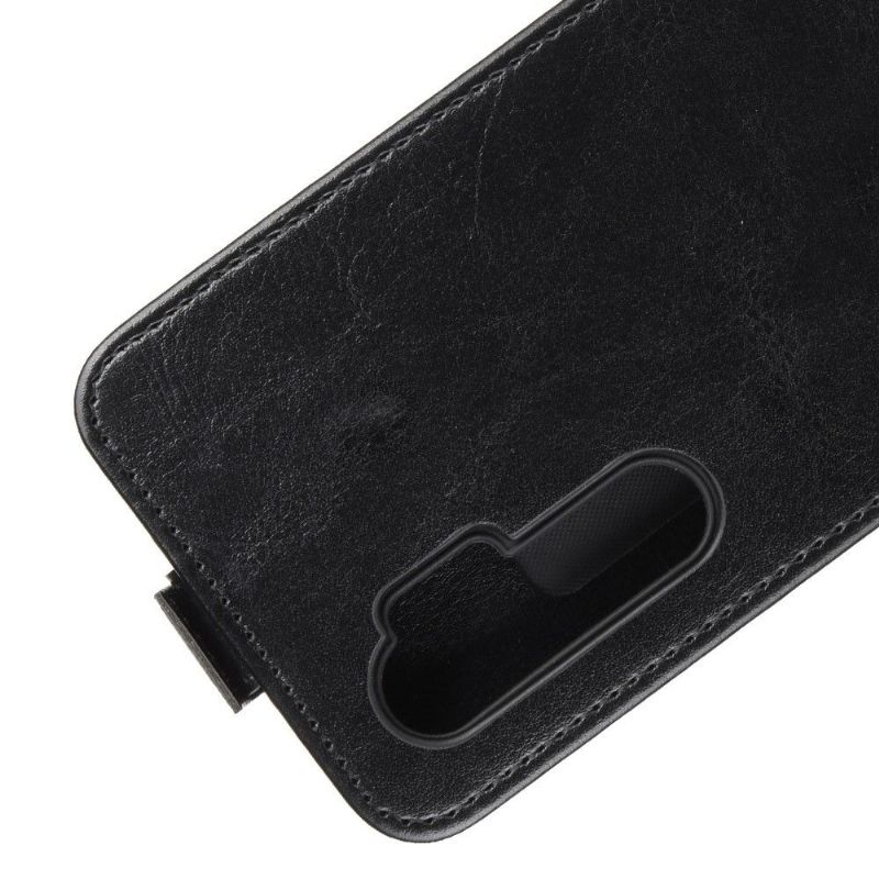 Etui Xiaomi Mi Note 10 Lite Hemming Flip Cover Lodret Kunstlæder