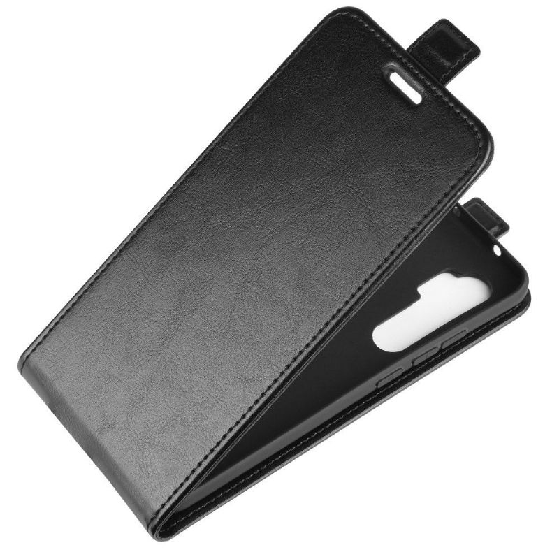 Etui Xiaomi Mi Note 10 Lite Hemming Flip Cover Lodret Kunstlæder