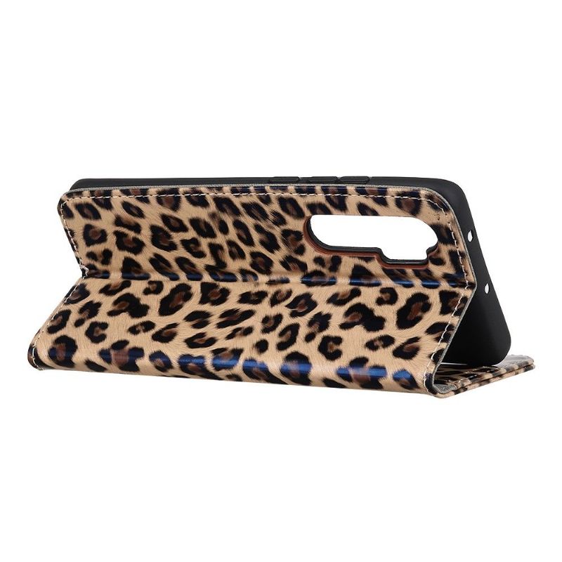 Flip Cover Xiaomi Mi Note 10 Lite Leopard