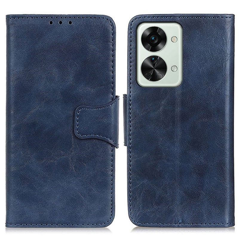 Case OnePlus Nord 2T 5G Edouard Classic Imiteret Læder