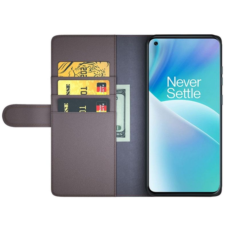 Læder Cover OnePlus Nord 2T 5G Original Premium Læder