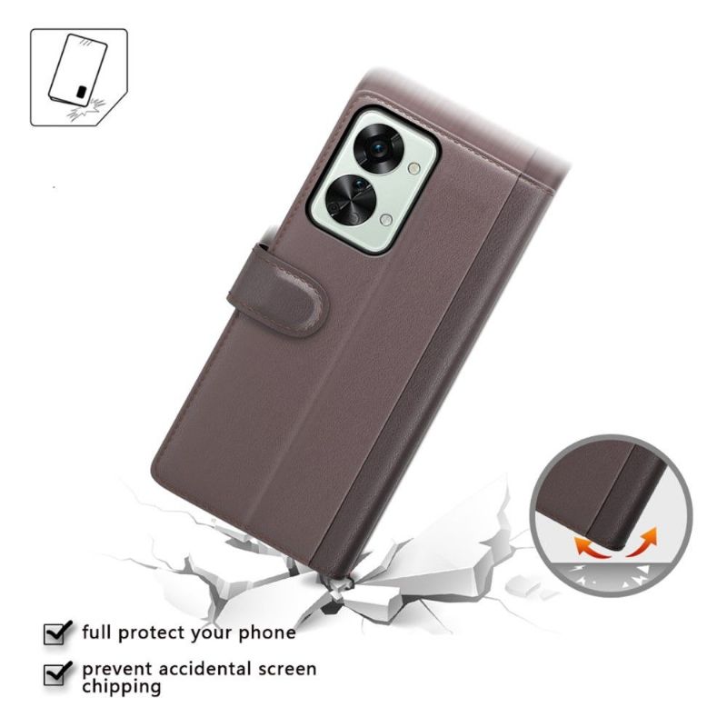 Læder Cover OnePlus Nord 2T 5G Original Premium Læder