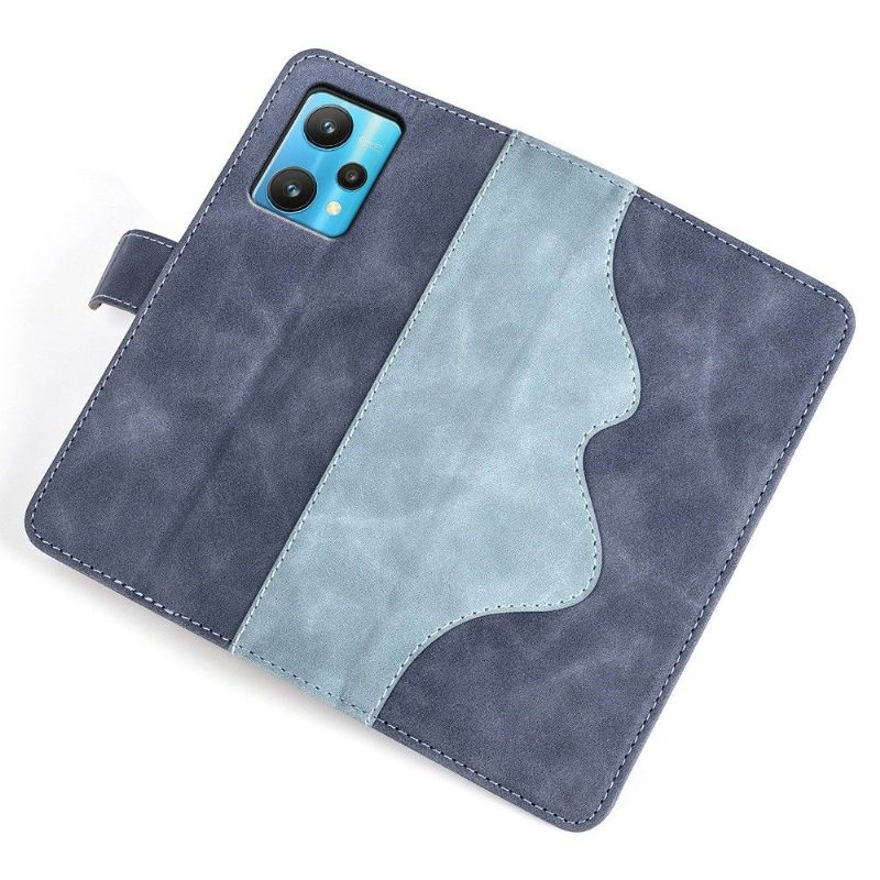 Læder Cover OnePlus Nord CE 2 Lite 5G Flip Cover Bicolor Folio Stand