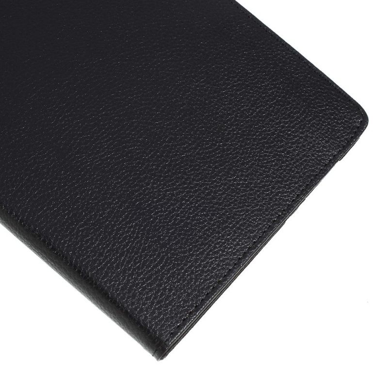 Flip Cover Samsung Galaxy Tab S6 Lite Anti-fald 360 Graders Roterende Litchi Imiteret Læder