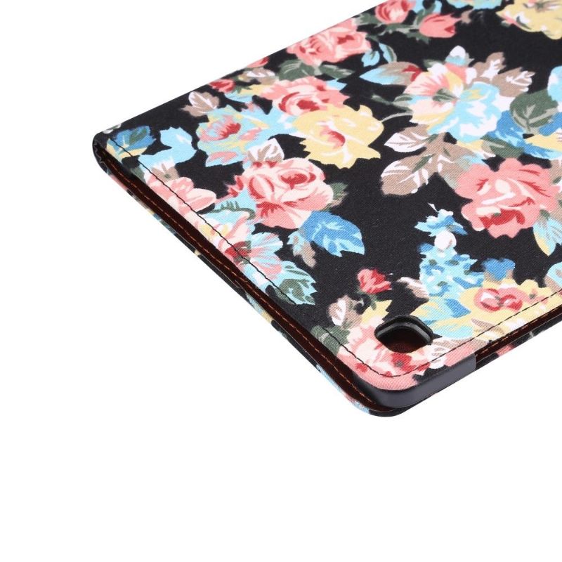 Flip Cover Samsung Galaxy Tab S6 Lite Blomsterstof