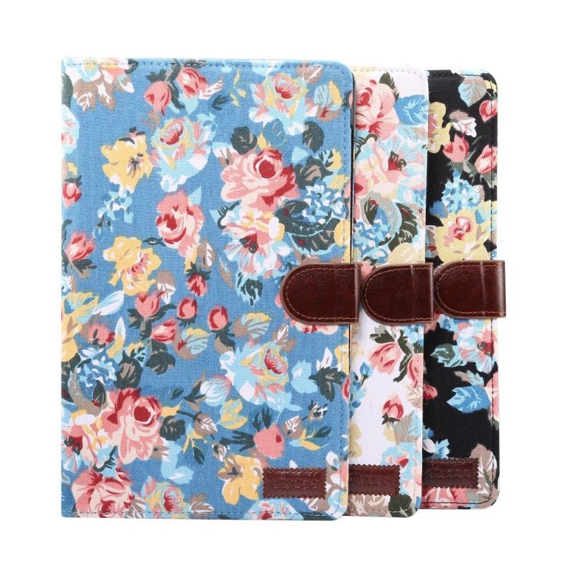 Flip Cover Samsung Galaxy Tab S6 Lite Blomsterstof