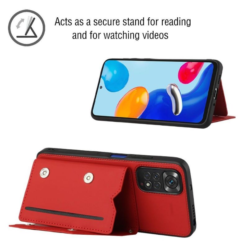 Cover Xiaomi Redmi Note 11 / Note 11S Aude Strap Multirum