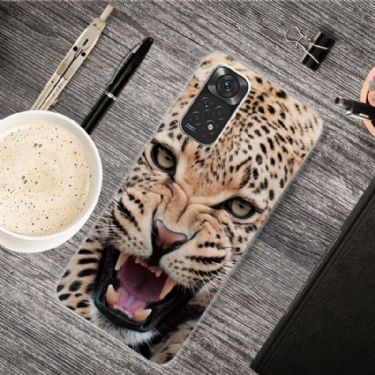 Cover Xiaomi Redmi Note 11 / Note 11S Brølende Leopard