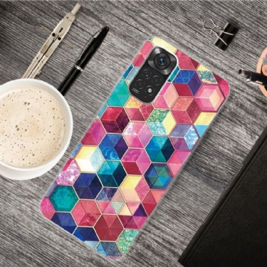 Cover Xiaomi Redmi Note 11 / Note 11S Farvede Blokke