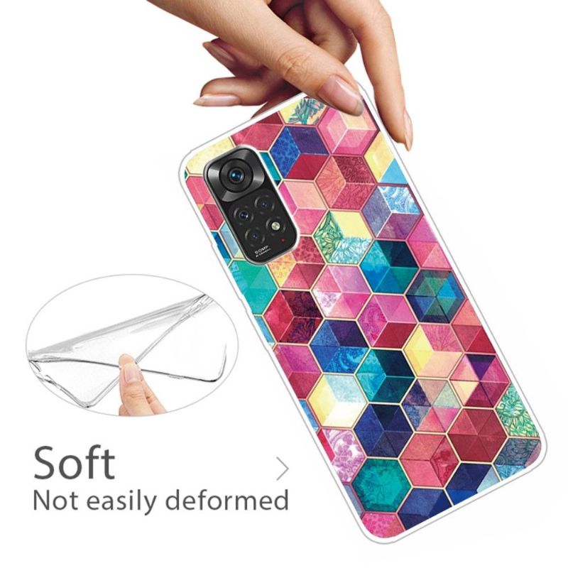 Cover Xiaomi Redmi Note 11 / Note 11S Farvede Blokke