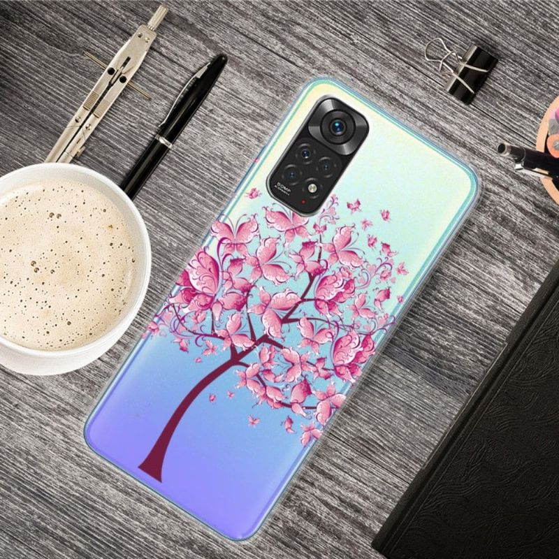 Cover Xiaomi Redmi Note 11 / Note 11S Hemming Sommerfugletræ