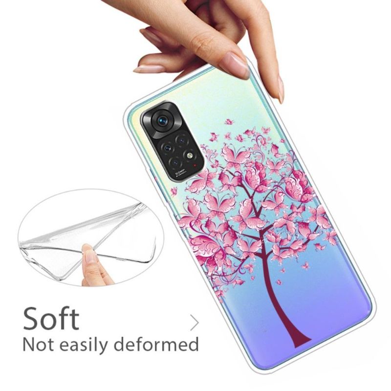 Cover Xiaomi Redmi Note 11 / Note 11S Hemming Sommerfugletræ