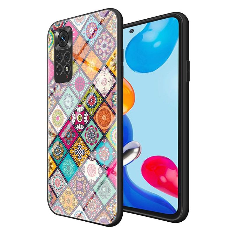 Cover Xiaomi Redmi Note 11 / Note 11S Mandala Kalejdoskop Med Stand