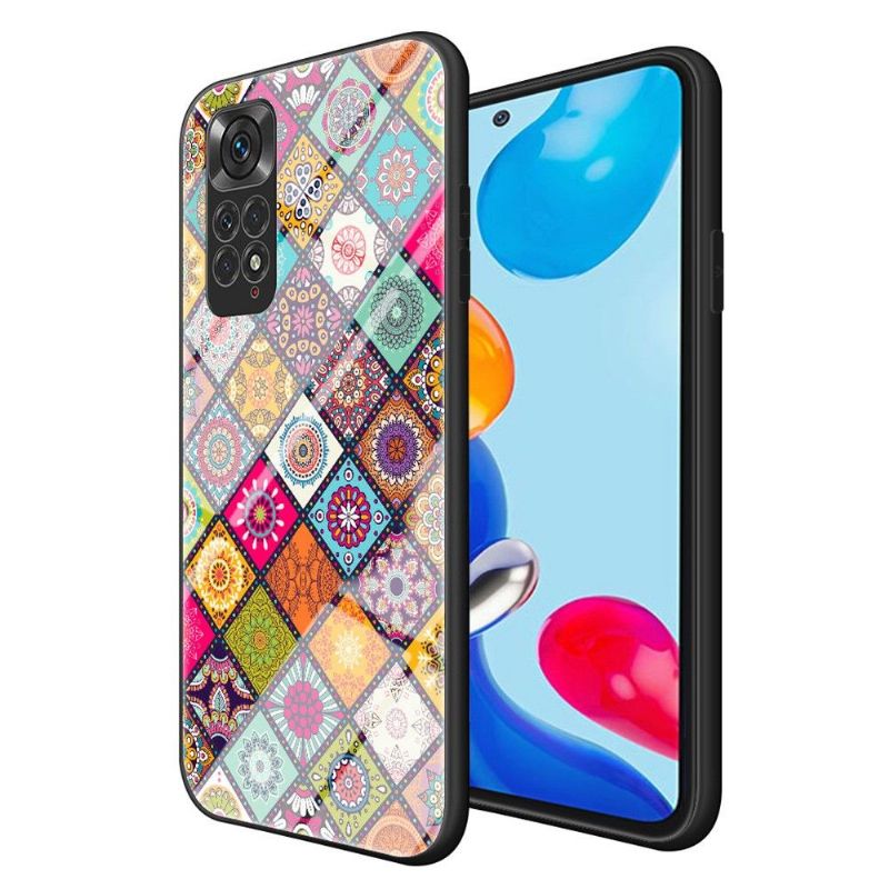 Cover Xiaomi Redmi Note 11 / Note 11S Mandala Kalejdoskop Med Stand