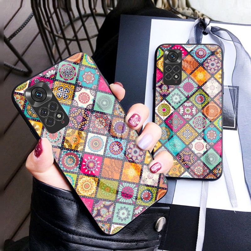 Cover Xiaomi Redmi Note 11 / Note 11S Mandala Kalejdoskop Med Stand