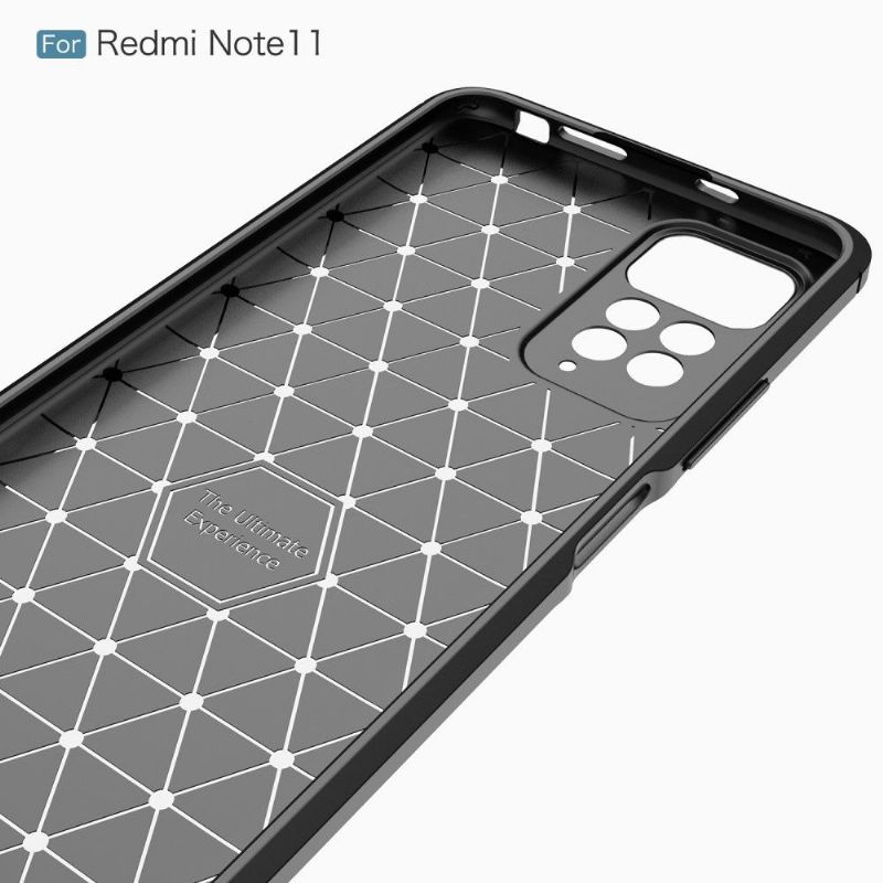 Cover Xiaomi Redmi Note 11 / Note 11S Silikone Børstet Effekt