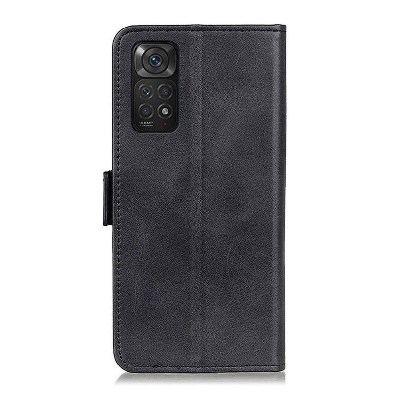 Etui Xiaomi Redmi Note 11 / Note 11S Punge Etui Mat Lædercover