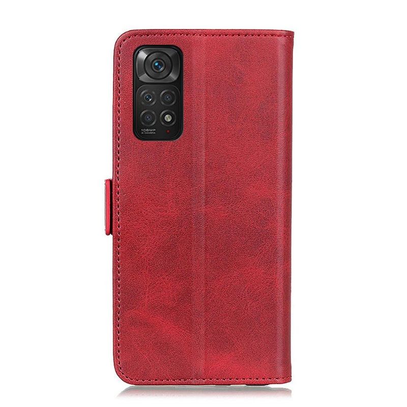 Etui Xiaomi Redmi Note 11 / Note 11S Punge Etui Mat Lædercover