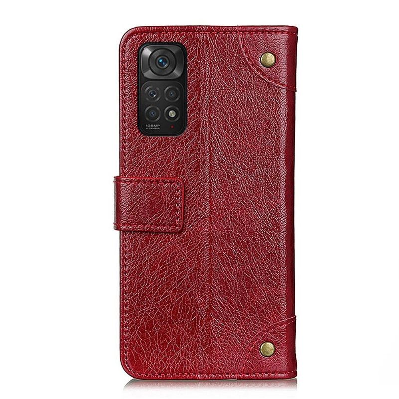 Etui Xiaomi Redmi Note 11 / Note 11S Simon Kunstlædernitter