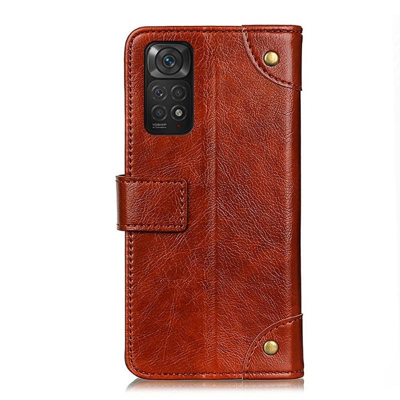 Etui Xiaomi Redmi Note 11 / Note 11S Simon Kunstlædernitter