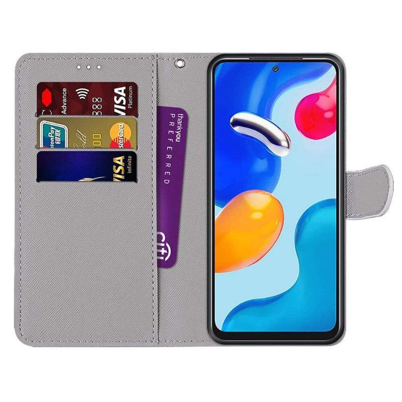 Flip Cover Xiaomi Redmi Note 11 / Note 11S Anti-fald Koreansk Hjerte