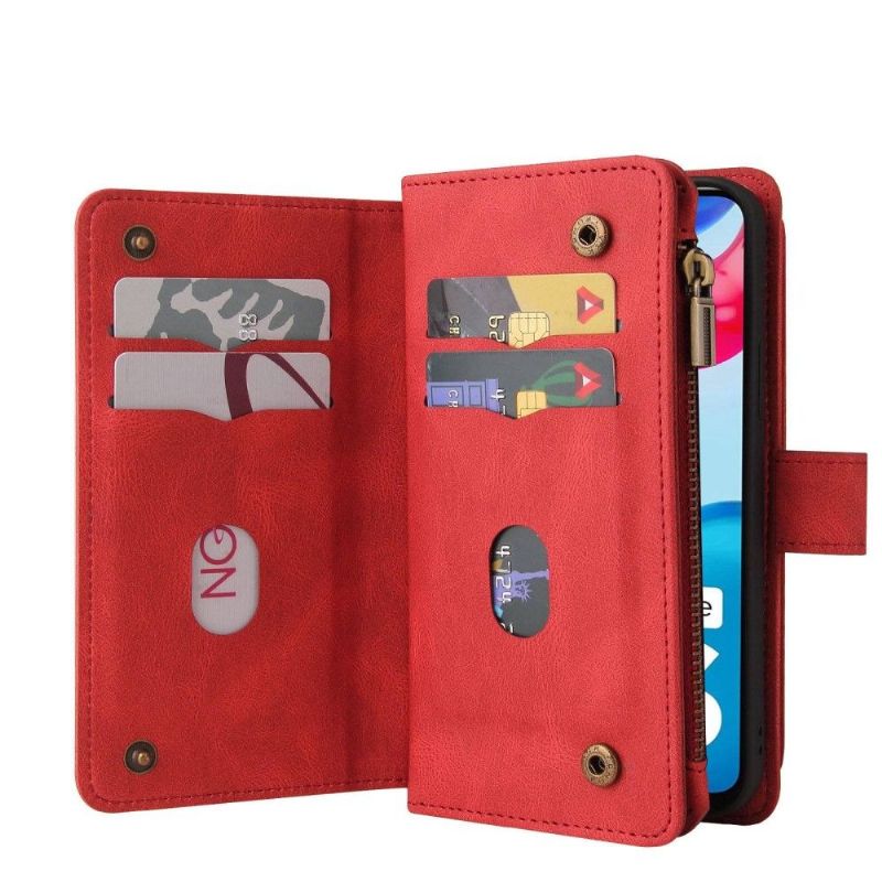 Flip Cover Xiaomi Redmi Note 11 / Note 11S Anti-fald Punge Etui Med Snor