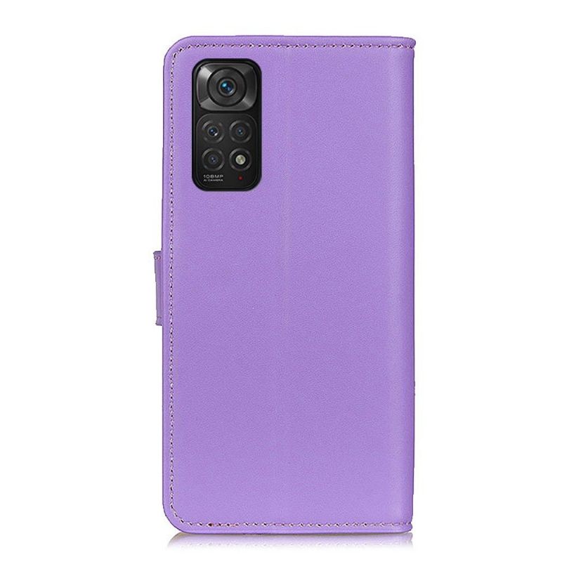 Flip Cover Xiaomi Redmi Note 11 / Note 11S Basic Imiteret Læder