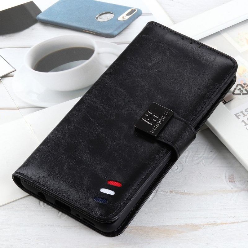 Flip Cover Xiaomi Redmi Note 11 / Note 11S Hemming Khazneh Lædereffekt Melodi