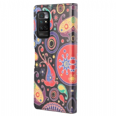 Flip Cover Xiaomi Redmi Note 11 / Note 11S Hemming Paisley Blomst