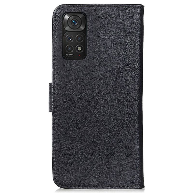 Flip Cover Xiaomi Redmi Note 11 / Note 11S Khazneh Lædereffekt Kortholder