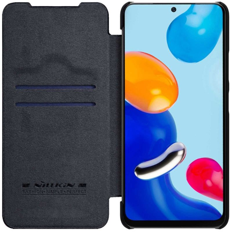 Flip Cover Xiaomi Redmi Note 11 / Note 11S Qin-serien Lædereffekt