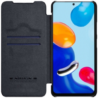 Flip Cover Xiaomi Redmi Note 11 / Note 11S Qin-serien Lædereffekt