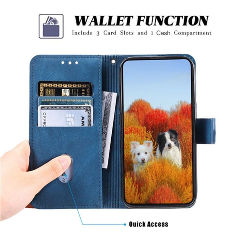 Flip Cover Xiaomi Redmi Note 11 / Note 11S Retro Følelse 004