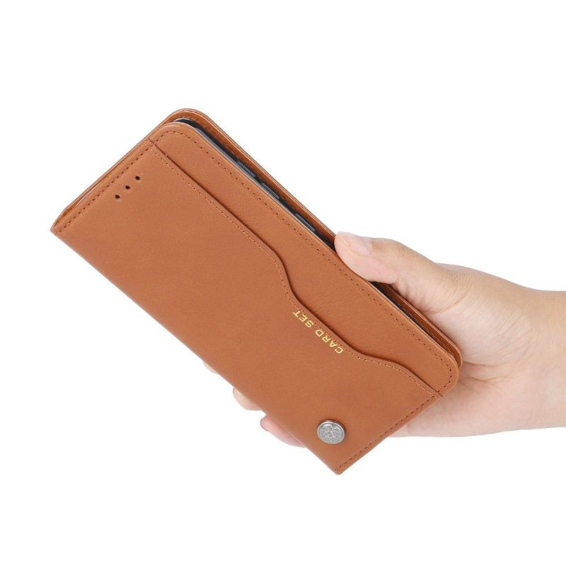 Flip Cover Xiaomi Redmi Note 11 / Note 11S Stand Case Lædereffekt