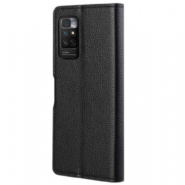 Læder Cover Xiaomi Redmi Note 11 / Note 11S Kornet Lædereffekt