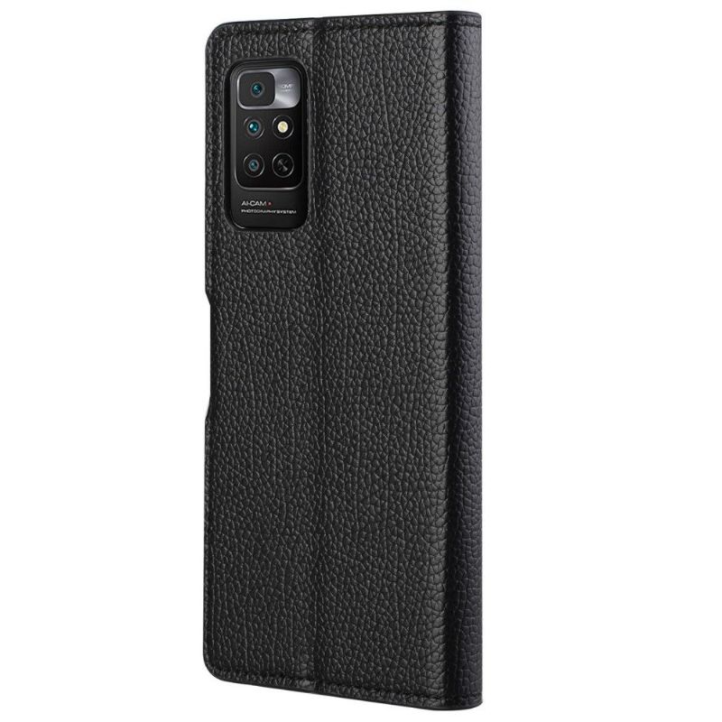 Læder Cover Xiaomi Redmi Note 11 / Note 11S Kornet Lædereffekt