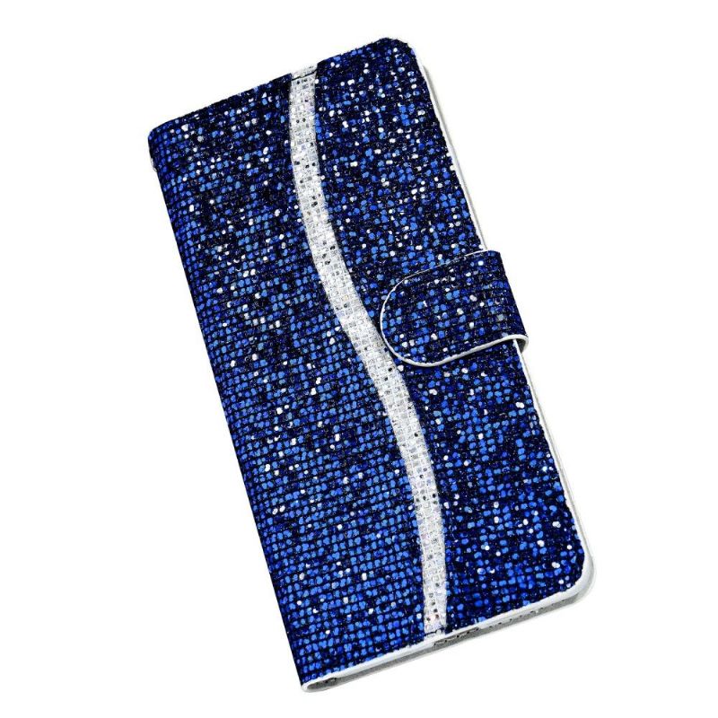 Læder Cover Xiaomi Redmi Note 11 / Note 11S Original Glitterkortholder