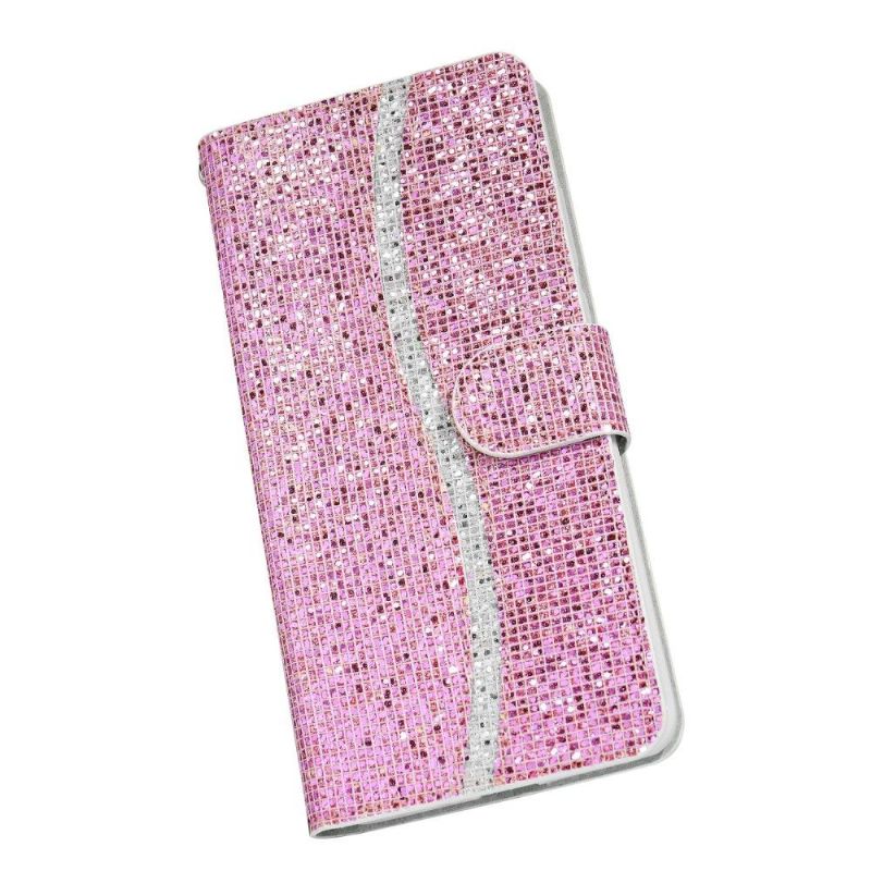 Læder Cover Xiaomi Redmi Note 11 / Note 11S Original Glitterkortholder