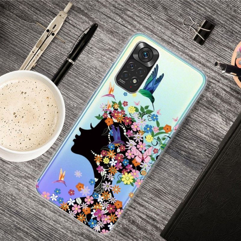 Mobilcover Xiaomi Redmi Note 11 / Note 11S Kolibriblomster