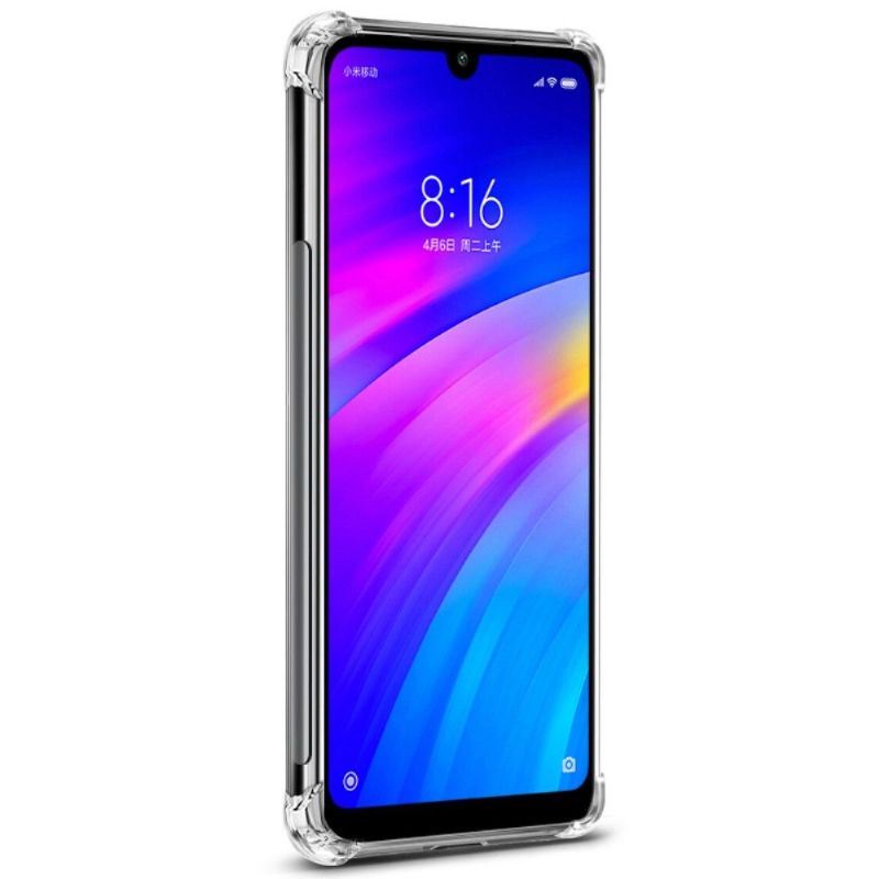 Cover Xiaomi Redmi 7 Klassebeskyttelse - Gennemsigtig