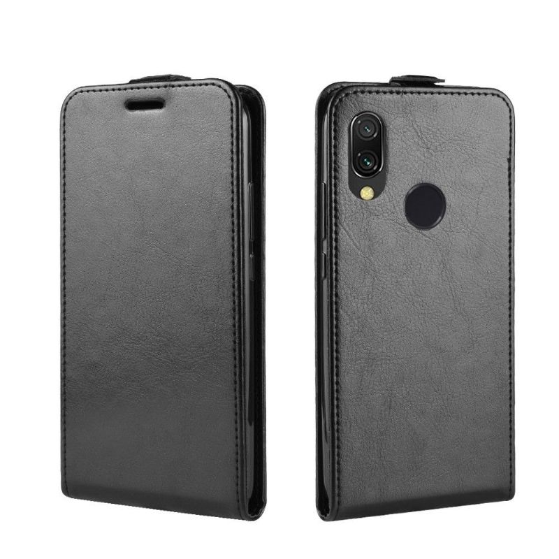 Etui Xiaomi Redmi 7 Flip Cover Lodret Kunstlæder