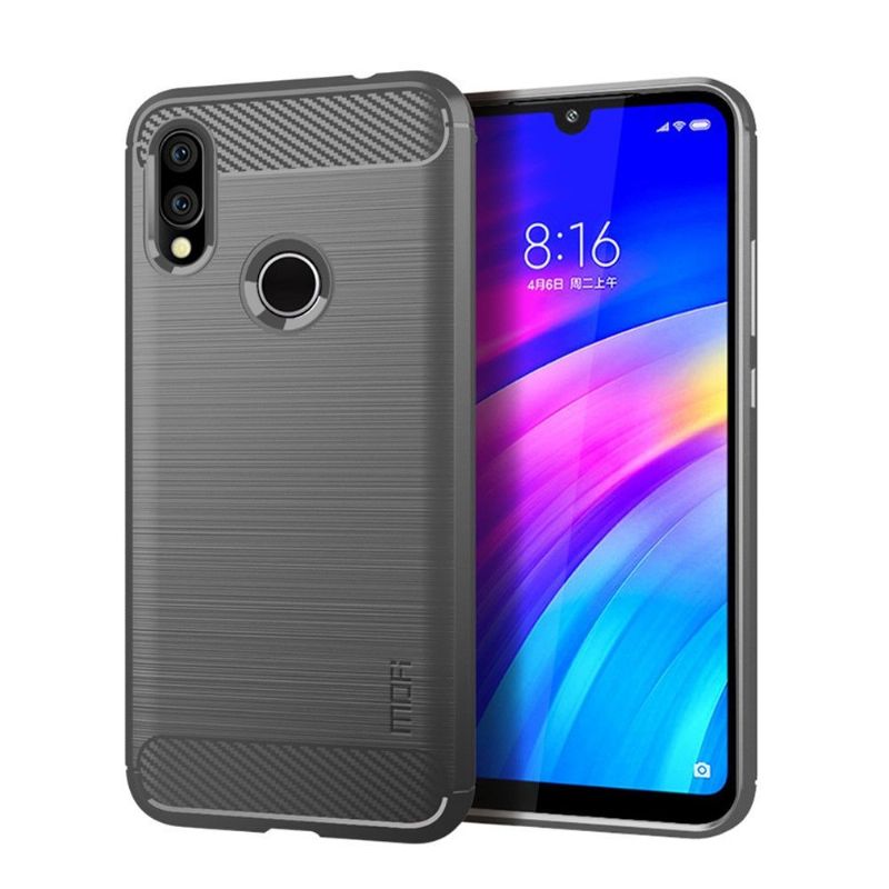 Mobilcover Xiaomi Redmi 7 Mofi Børstet Gel