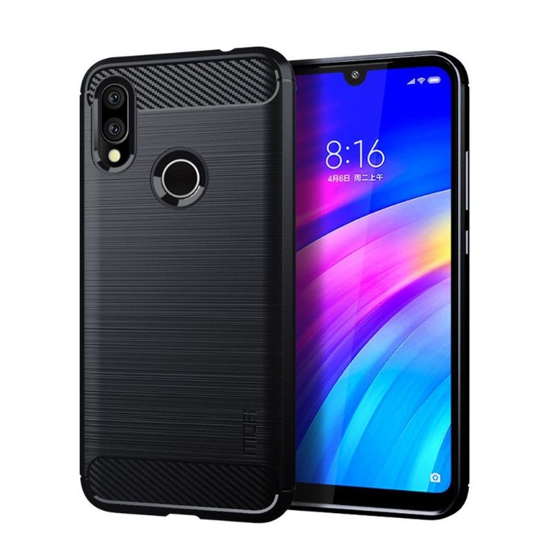 Mobilcover Xiaomi Redmi 7 Mofi Børstet Gel