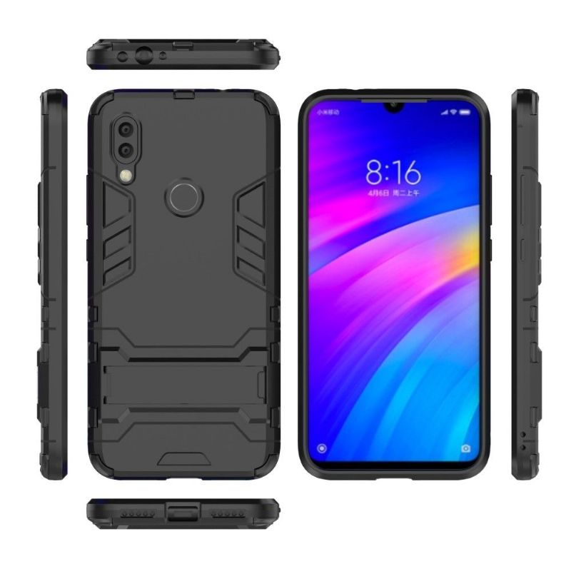 Mobilcover Xiaomi Redmi 7 Original Cool Guard Stødsikker Med Integreret Stativ