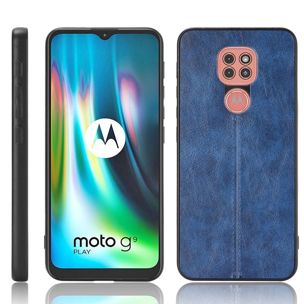 Cover Motorola Moto G9 Play Anti-fald Lædereffekt