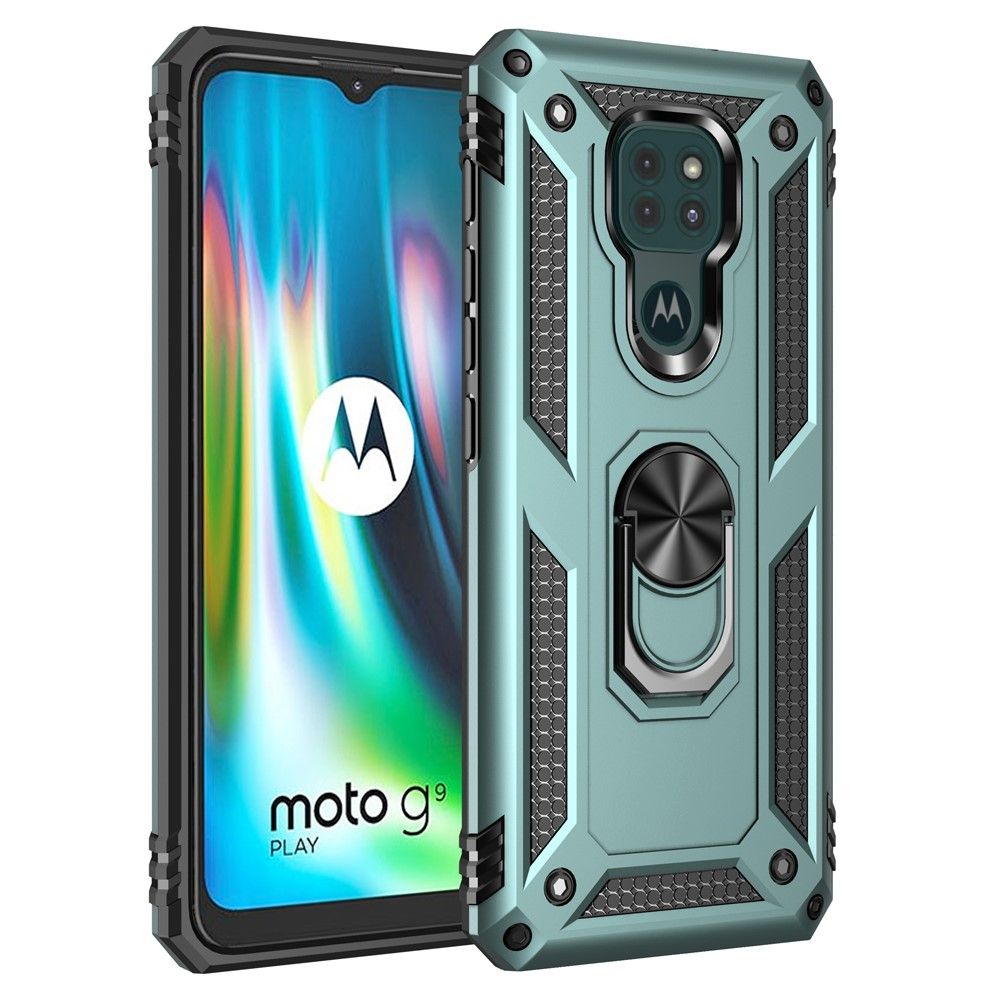 Cover Motorola Moto G9 Play Hybrid Supportfunktion